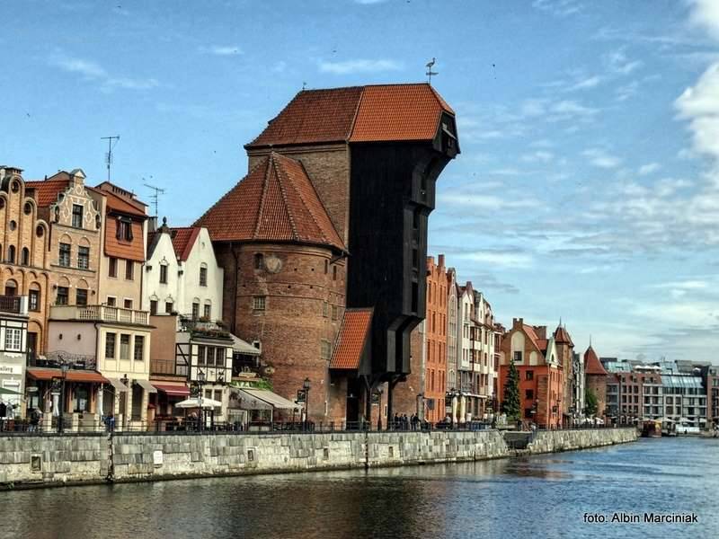 zabytkowy Żuraw w Gdańsku